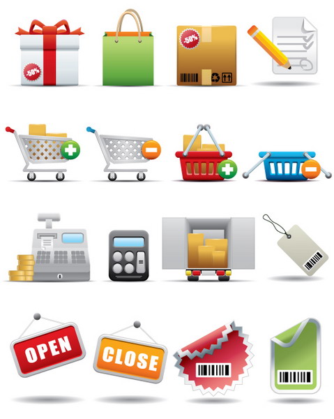 shopping related free icons